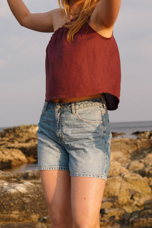 Le top asymétrique