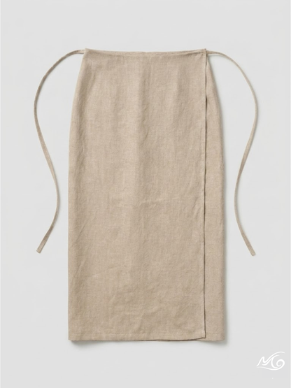 La jupe portefeuille longue