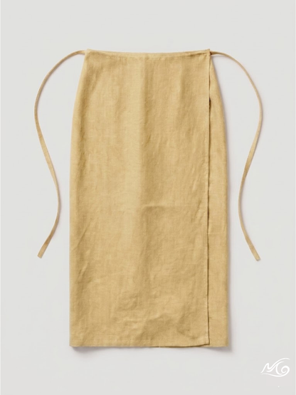 La jupe portefeuille longue